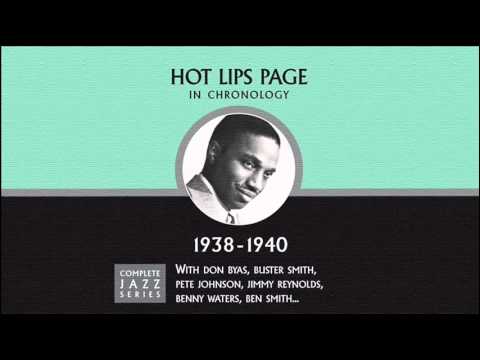 Hot Lips Page - I Won't Be Here Long (01-23-40)