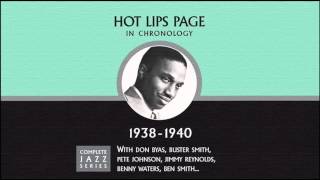 Hot Lips Page - I Won't Be Here Long (01-23-40)