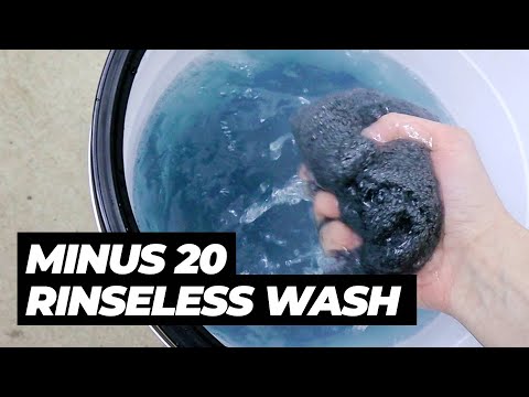 Как мыть машину зимой. OPT NoRinse Rinseless Wash | Winter rinseless wash