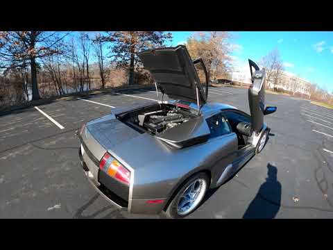 2003 Lamborghini Murcielago Test Drive and Walkaround.