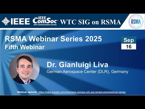 RSMA SIG Talk 25 - Dr. Gianluigi Liva