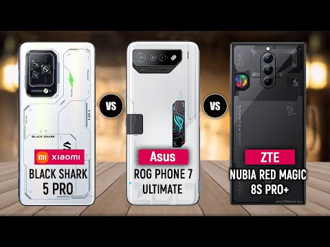 Black Shark 5 Pro vs Asus ROG Phone 7 Ultimate vs ZTE Nubia Red Magic 8S Pro+