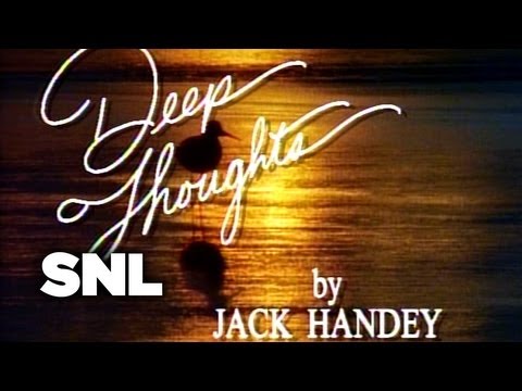 Deep Thoughts: Good Novel - Saturday Night Live