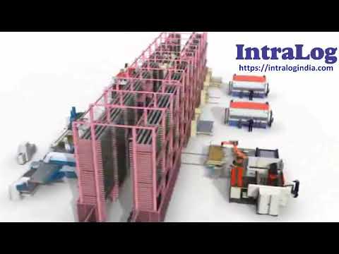 Cnc Sheetmetal Shop With Automated Sheetmetal Storage