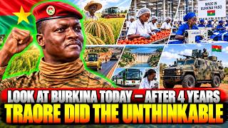 4 YEARS Since TRAORE Took Power — BURKINA'S UNTHINKABLE Transformation