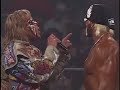 The Warrior Confronts Hollywood Hulk Hogan In His WCW Debut Appearance WCW Monday Nitro 8 17 98