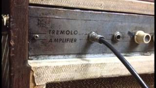 60s Montgomery Ward Tremolo Amp