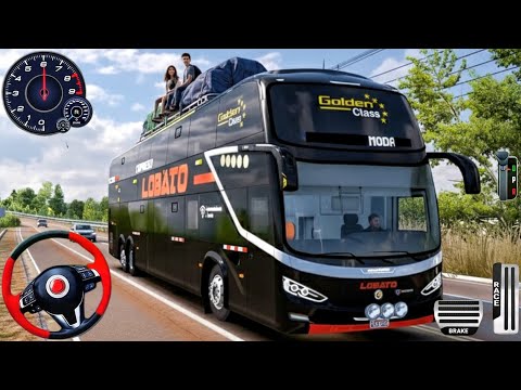 Real Bus Simulator 3D - Coach Bus Crazy Driving 2025 - Bus Game Andriod Gameplay