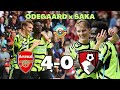 Martin Ødegaard Does it All vs Bournemouth 🤩| Highlights & Goals 2023