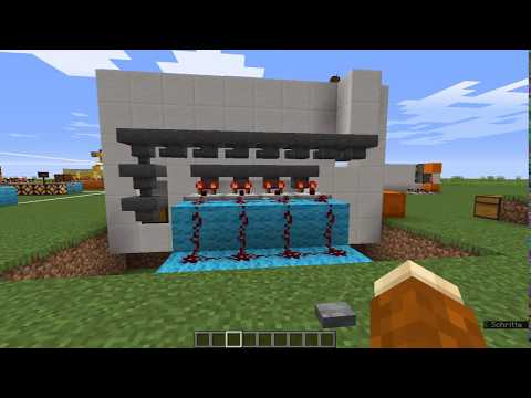 Redstone-Schule Folge 16 - Tutorial - Gegenstände sortieren - Itemsortierer - Einfach