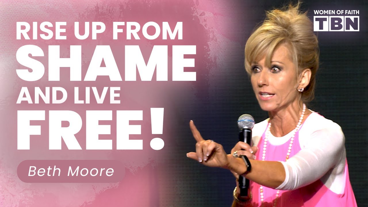 Rising Up From Your Pain & Living Free in Christ! | Beth Moore | Women of Faith on TBN
