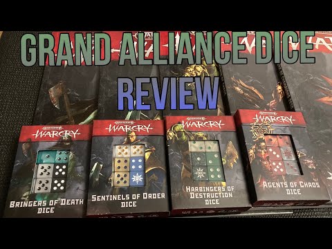 Warcry Grand Alliance Dice Review