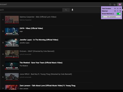 Item video thumbnail