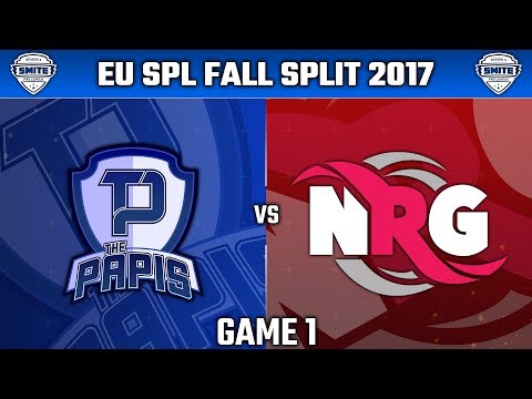 SMITE Pro League Fall Split Week 3 EU 2017 - The Papis vs. NRG Esports (Game 1)