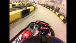 preview picture of video 'GoPro POV GoKarting Pole Position Raceway - Jersey City, NJ (2/4/13)'