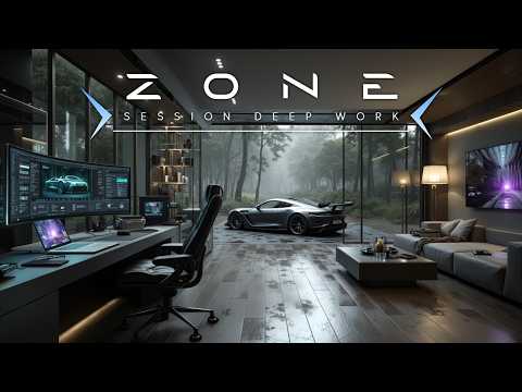 Deep Work Music | Dark Luxury Beats for Hyperfocus & Peak Productivity in Deep Luxe Room