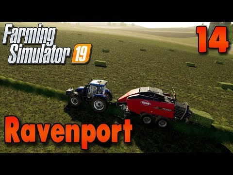 FS19 Timelapse - Ravenport #14 | To Many Bales | Gameplay