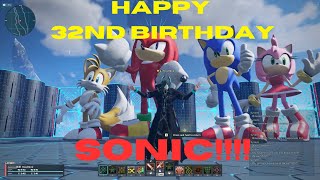 [PSO2:NGS] Sonic's 32nd Birthday Collab! Limited Time Quest: Green Hill Sprint