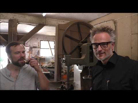 Pipemaker Dirk Heinemann ... with Larsen's 155 years Craftsmans Edition