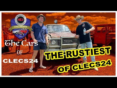 The Rustiest of CLECS24 Classic Landcruiser Expo and Car Show