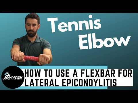 How to Perform Flexbar Exercises for Tennis Elbow- San Diego Chiropractic