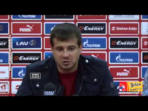 JSL 2014/15: 24.05.2015 30.Kolo: Konferencija za novinare nakon meča Crvena zvezda - Mladost