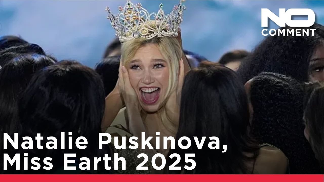 La estudiante checa Natalie Puskinova, coronada como Miss Earth 2025