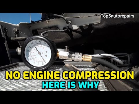 WHY ENGINE COMPRESSION IS LOW CAUSES (SYMPTOMS)