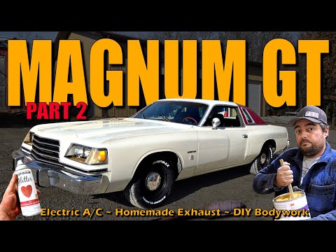 Dodge MAGNUM GT Gets Electric A/C, Budget Bodywork, and DIY Exhaust