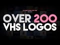 Over 200 VHS Logos