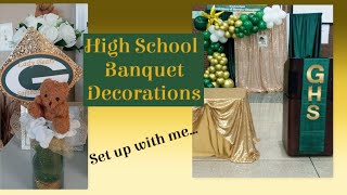 Reveal | Banquet Decorations / Set up with me