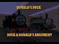 Duck Donald Arguing Donald S Duck