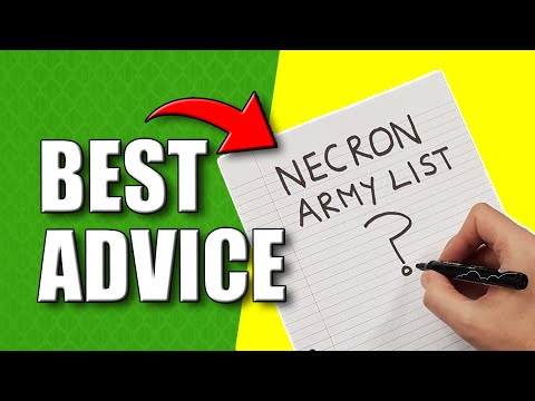 This is How You Build a Necron Arks of Omen List