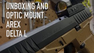 AREX Gen 2 Delta L Unboxing and Mounting Vortex Red Dot!