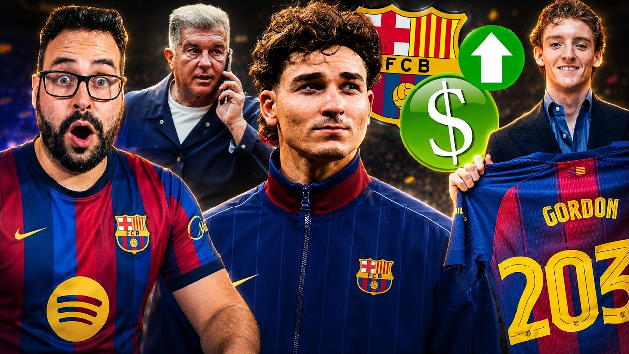 🚨CONFIRMADO: DECISIÓN DEFINITIVA del BARÇA por JULIÁN ÁLVAREZ - GORDON AUMENTA su VALOR