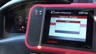 Toyota Camshaft Position Sensor Fault P0340 Engine Warning Light Removal CRP123