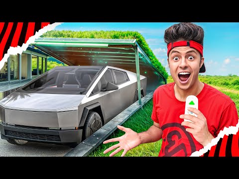 I Built a Secret Room for My Cybertruck!