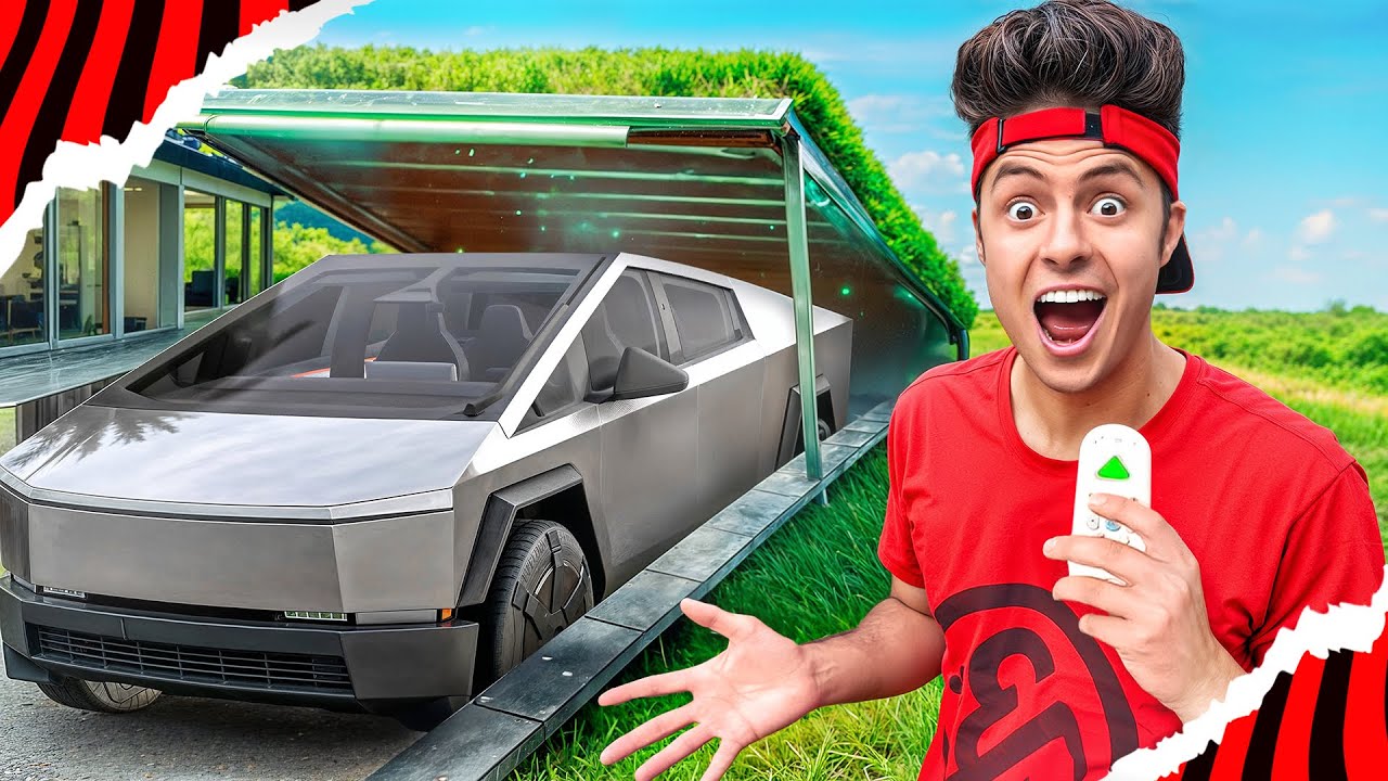 I Built a Secret Room for My Cybertruck!