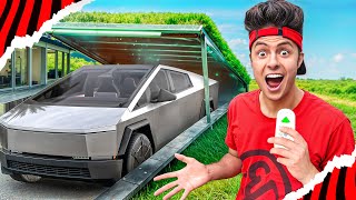 I Built a Secret Room for My Cybertruck!