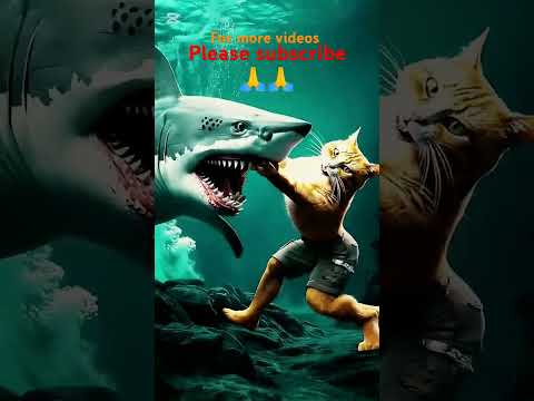 Cat Fight To Save His Little Baby New Shorts ll #shorts #shortsfeed #cat #ai #foryou #trending #song