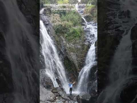 cascada Casabianca en el norte del departamento del tolima #paisajesextremos #turismo #naturaleza
