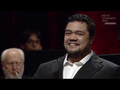 NEUE STIMMEN 2015 - Semifinal: Darren Pene Pati sings "Salut, demeure chaste et pure", Faust, Gounod