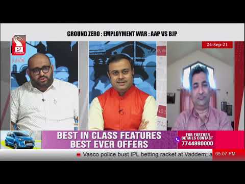 GROUND ZERO : EMPLOYMENT WAR : AAP VS BJP | 24 SEPT 21