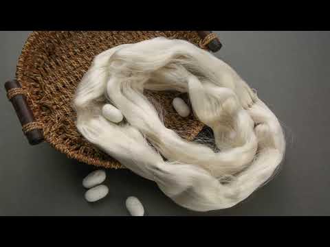 100%mulberry silk production process