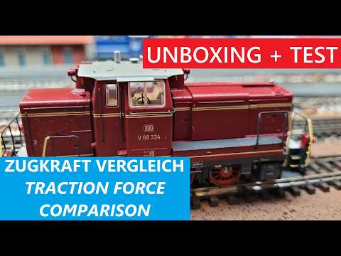 Unboxing und Test Märklin Baureihe V60 - Artikel Nummer 38600, Spurweite: H0