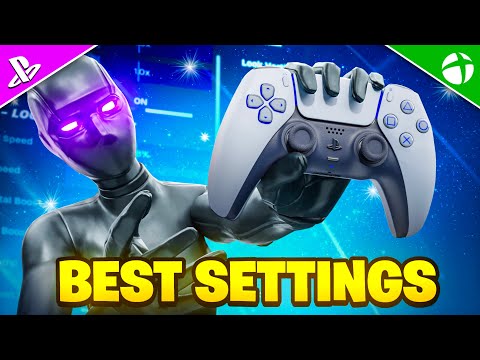 NEW BEST Controller Settings + Sensitivity in Chapter 6 (Fortnite Tutorial)