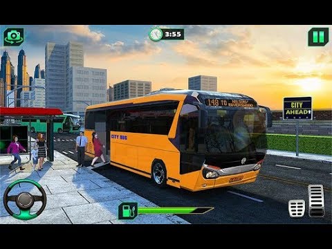 Modern City Bus Driving game Simulation 2019   Car Android Game For Kids [FLAKEN GAMER]
