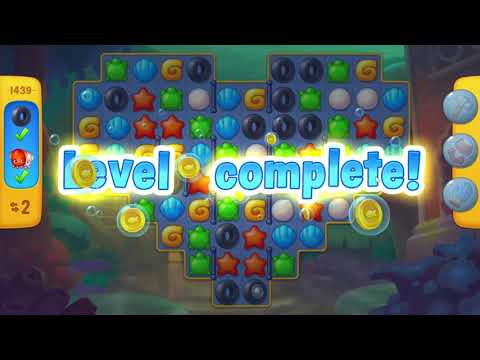 Fishdom 1439 Level - NO BooSTERS