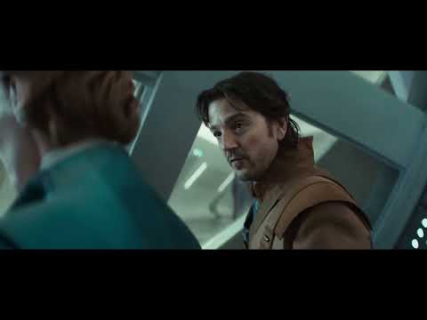 Cassian Andor meets Mon Mothma and uses the agreed upon passphrase "I have friends everywhere."