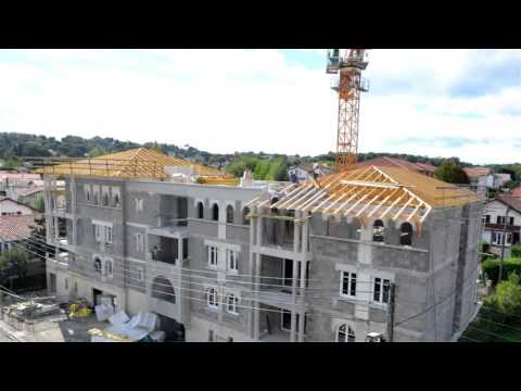 Time lapse de la résidence Aventador à Anglet